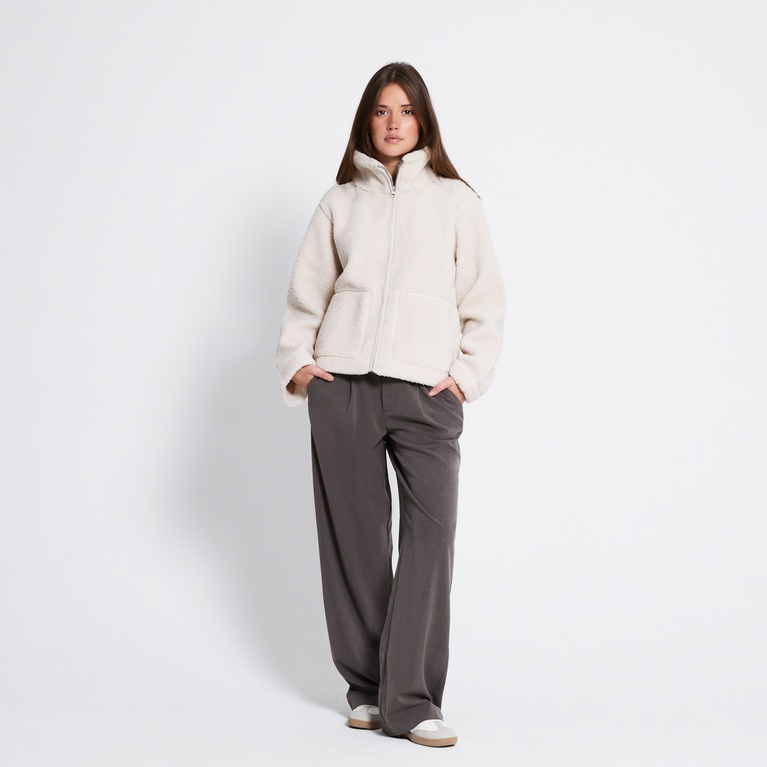Pile jacket "Maxime" Off white